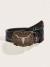 Ceinture imprimée vintage western, boucle Cirboy | 2,16 $ | OKKO MODE