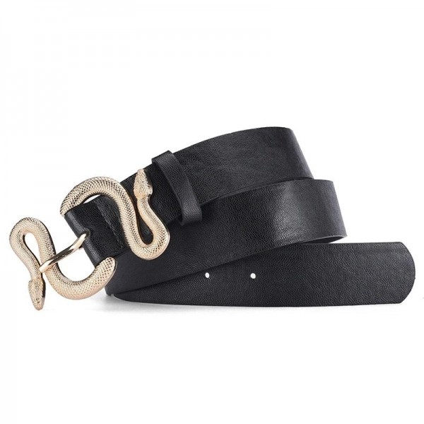 Ceinture en cuir PU pour femme avec robe, ceinture de salle rétro fenêtre mode dé|2,00 €|OKKO MODE