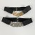 Ceinture de smoking élastique en métal argenté et chaîne dorée pour femme | 2,16 $ | OKKO MODE