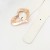 Ceinture à boucle ardillon d'amour en métal exagérée pour femme, robe ornée audiwrap amincissante | €2.00 | OKKO MODE