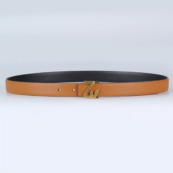 Ceinture en Cuir Réversible pour Femme et Fille, Styliste de Luxe à la Mode|10,61 €|OKKO MODE