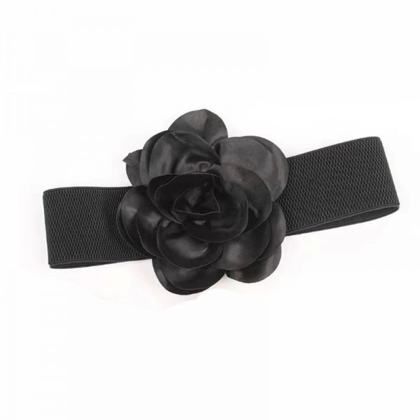 Ceinture large élastique pour femme, fleurs à la mode, déco polyvalente|2,00 €|OKKO MODE