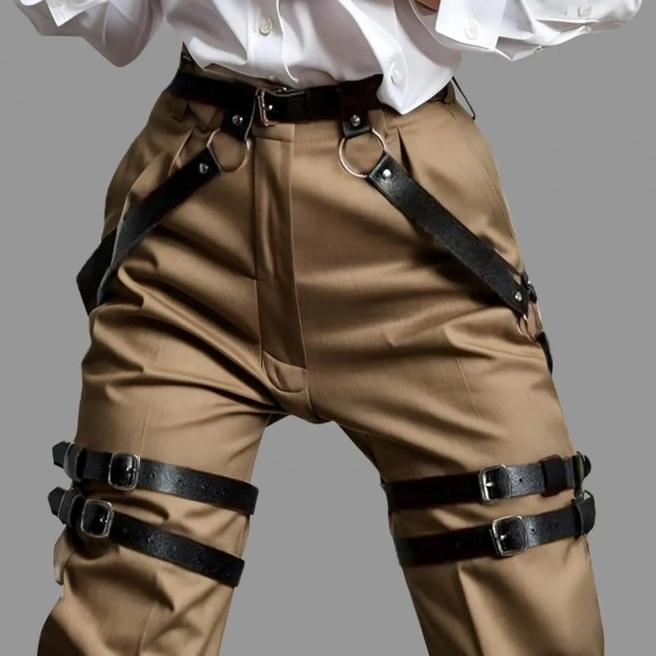 Ceinture porte-jarretelles homme sexy fétiche Harajuku festival costume|1,98 €|OKKO MODE