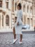 Vestido midi monocromático con abertura lateral para mujer | 18,89 € | OKKO MODE