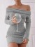Robe pull mince à manches longues pour femmes, tricots sexy hiver vintage batterie rose Y2K | 27,30 $ | OKKO MODE
