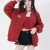 Veste Vintage de Estilo Americano para Mulher em Vermelho - Outono | 21,59 € | OKKO MODE