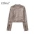 Women's Slim Fit Suede Bomber Jacket - Solid & Vintage Style | $33.15 | OKKO MODE