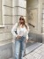Women's Tweed Bomber Jacket with High Neck, Stylish and Casual | €26.99 | OKKO MODE