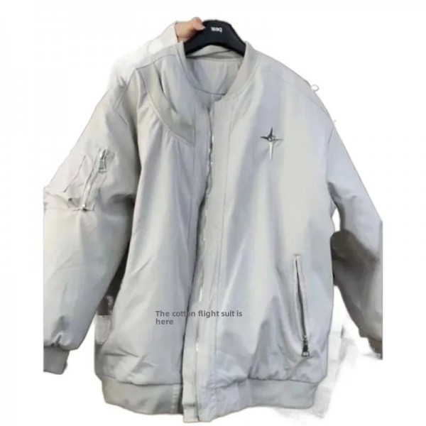 Blouson aviateur fin style américain pour femme, veste baseball couple taille moyenne|13,49 €|OKKO MODE