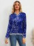 Blouson aviateur rayé à sequins pour femme, streetwear manches longues Zip Up Rotterdam Kling | 22,49 € | OKKO MODE