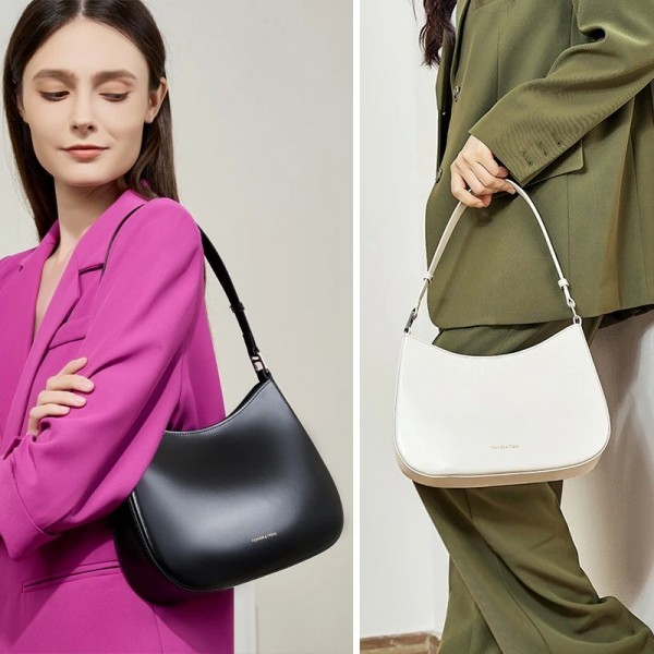 Sac à main en cuir véritable pour femme de haute qualité, style français luxe|44,09 €|OKKO MODE