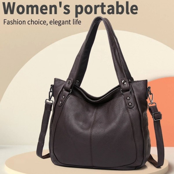 Sac à Main en Cuir Femme, Grande Capacité Multi-Compartiments|67,99 €|OKKO MODE