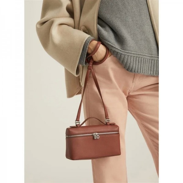 Sac à bandoulière en cuir de vache véritable pour femme, sac de maquillage élégant|29,91 €|OKKO MODE