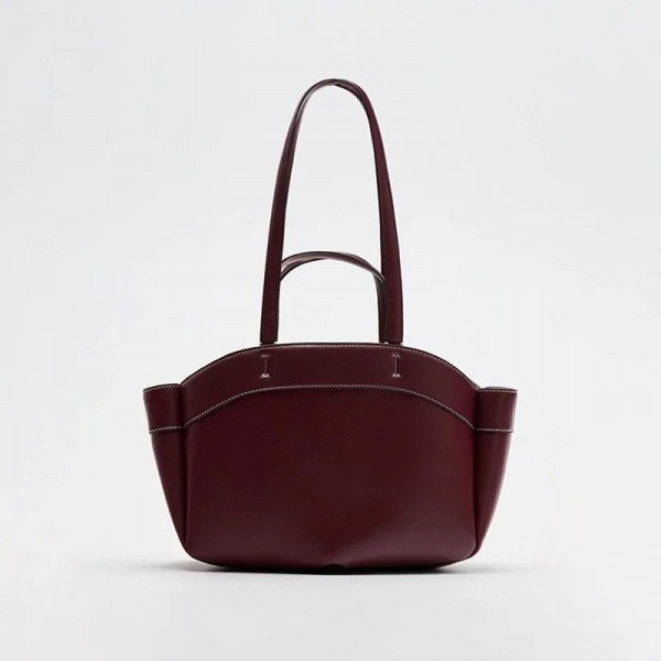 Sac fourre-tout en similicuir pour femme, poudres sous les bras, grande capacité, initié, rétro, sac à bandoulière, décontracté|23,99 €|OKKO MODE