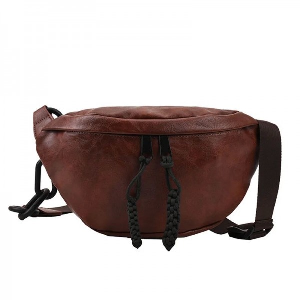 Sac à bandoulière en cuir pour femme, sac banane, sacs de poitrine à bandoulière, sacs à main pour femme, sac de taille|11,03 €|OKKO MODE