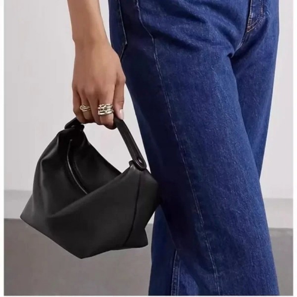 Sac à main pour femme, cuir véritable, drapeau haut de gamme, compact, portable, poignée supérieure, idéal pour les affaires|21,99 €|OKKO MODE