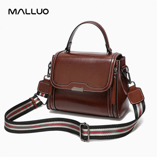 Sac à main en cuir de vachette pour femme, sac à bandoulière Lady CommPiedmont, sacs messagers initiés à la bec de main, huile d|53,99 €|OKKO MODE