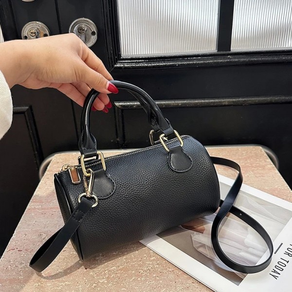 Sac à bandoulière Boston en cuir de vachette pour femme, petit sac à main bloquant les documents de luxe, créateur de mode, déco|16,19 €|OKKO MODE