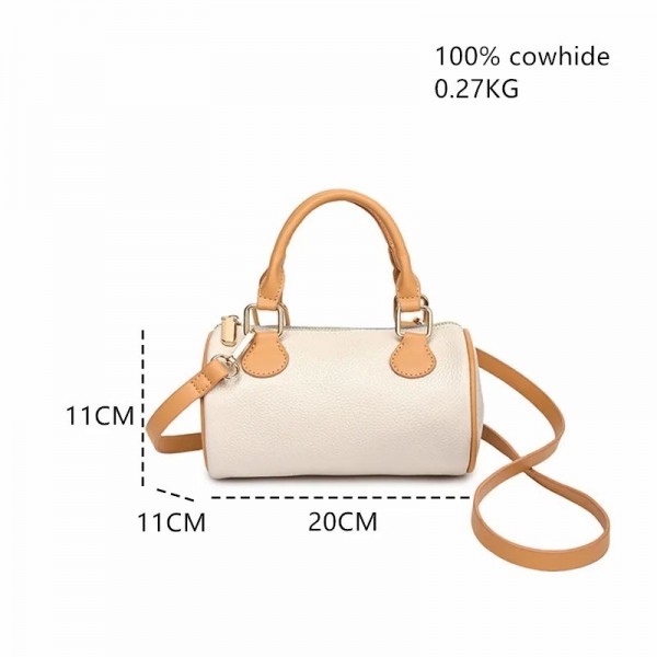 Sac à bandoulière Boston en cuir de vachette pour femme, petit sac à main bloquant les documents de luxe, créateur de mode, déco|16,19 €|OKKO MODE