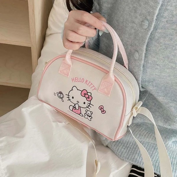 Xiuya-Petit sac à main Hello Kitty pour femme, sac à main populaire coréen, mode de dessin animé mignon, designer de luxe fémini|17,09 €|OKKO MODE