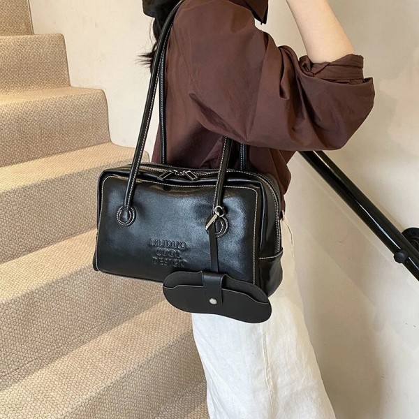 Sac à main en cuir PU pour femme, sac à main initié, sac à main vintage, oreiller de bowling, designer de marque|20,69 €|OKKO MODE