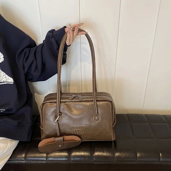 Sac à main en cuir PU pour femme, sac à main initié, sac à main vintage, oreiller de bowling, designer de marque|20,69 €|OKKO MODE