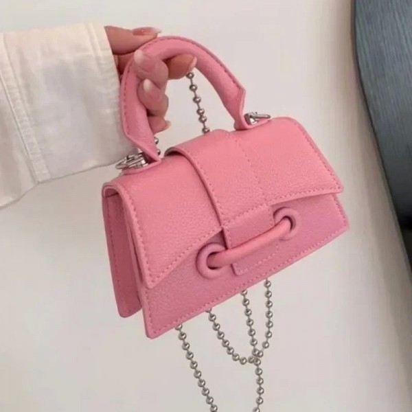 Sac à bandoulière chic en cuir PU pour femme, mini porte-monnaie doré, sac à main vintage, petit sac initié, designer de luxe, m|9,89 €|OKKO MODE