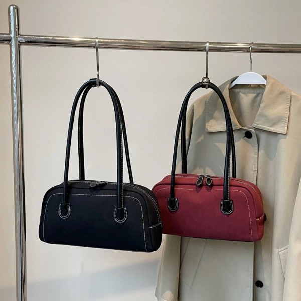 Sac à Main Multi-Poches en Daim pour Femme, Fourre-Tout de Luxe, Rétro, à Fermeture Éclair, Sous les Bras, Nouvelle Collection|16,19 €|OKKO MODE