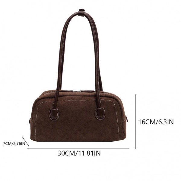 Sac à Main Multi-Poches en Daim pour Femme, Fourre-Tout de Luxe, Rétro, à Fermeture Éclair, Sous les Bras, Nouvelle Collection|16,19 €|OKKO MODE