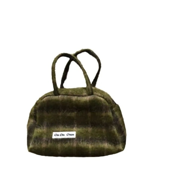 SeAbropérer ed Taiwan Green Boston Sac à main pour femme, Literautumn Plush Messenger Bag, New Face Value, 600|17,09 €|OKKO MODE