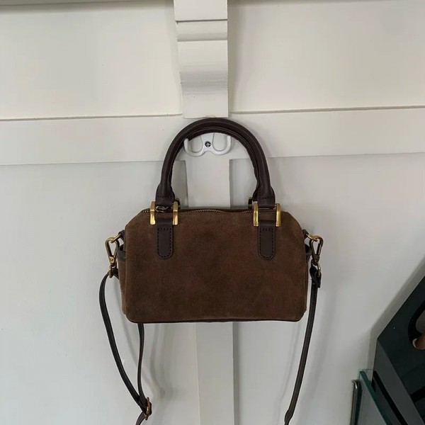 Sac à bandoulière polyvalent en daim rétro pour femmes, version coréenne de l'automne et de l'hiver, petit sac à oreiller portab|40,49 €|OKKO MODE