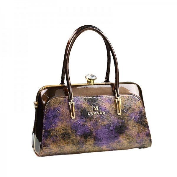 Sac à Main en Cuir group pour Femme, à la Mode, Fleurs, Momstyle, Senior, Simple Initié, Bandoulière, Niche, Grande Capacité|75,59 €|OKKO MODE