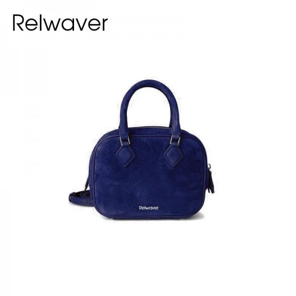 Relwaver-Mini sac à main en daim de mouton pour femme, sac Boston en cuir véritable, petit sac à bandoulière chic, printemps 202|81,89 €|OKKO MODE