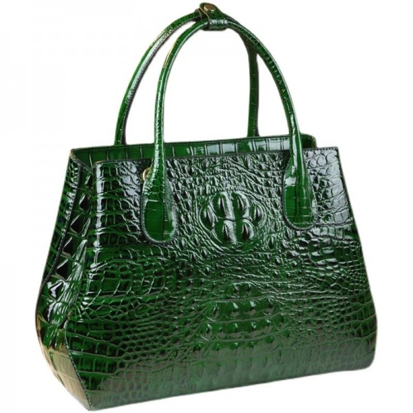 Sacs à main motif Crocodile pour femmes, sacoche à bandoulière en cuir véritable, Boston grande capacité, 2023|85,49 €|OKKO MODE