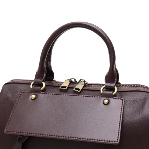 SC-Sac à main en cuir de vachette véritable vintage pour femme, poignée supérieure, grande capacité, sac à main Boston élégant e|58,49 €|OKKO MODE