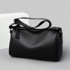 Sacs à bandoulière en cuir véritable monochromatique pour hommes, sacs à bandoulière Boston, sac de luxe, designer, cuir de cerc|24,29 €|OKKO MODE