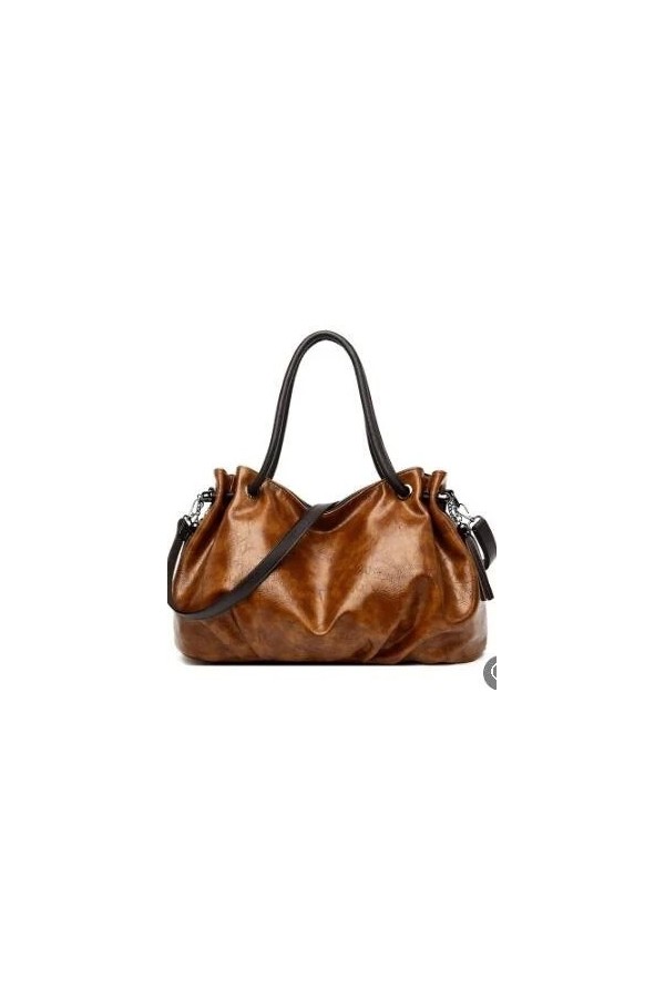 Sacs à main vintage Boston Rivet pour femmes, cuir véritable, sacs de messager de luxe, designer initié, fourre-tout femme, C122|48,59 €|OKKO MODE