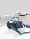 Boston-Sac à main en denim vintage pour femme, grande capacité, sac à bandoulière classique, populaire, nouvelle mode, haute qua|44,09 €|OKKO MODE