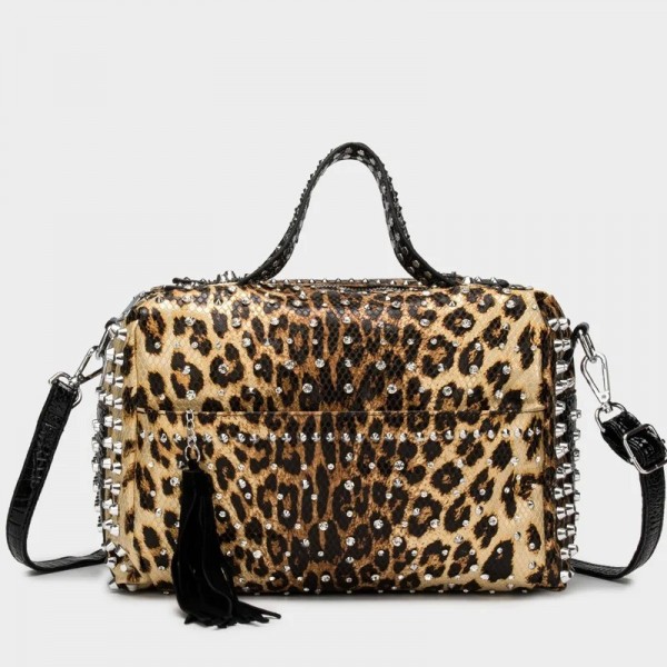 Sacs à bandoulière en cuir verni léopard RiSALE pour femmes, sacs à main de luxe, sac messager design pour dames, nouveau|54,89 €|OKKO MODE