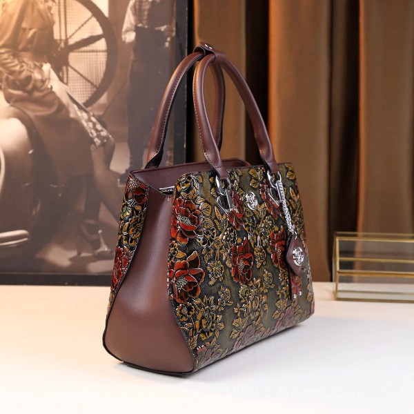 Sac à main rétro en relief pour femme, sac à bandoulière personnalisé, style chinois, à la mode|47,69 €|OKKO MODE