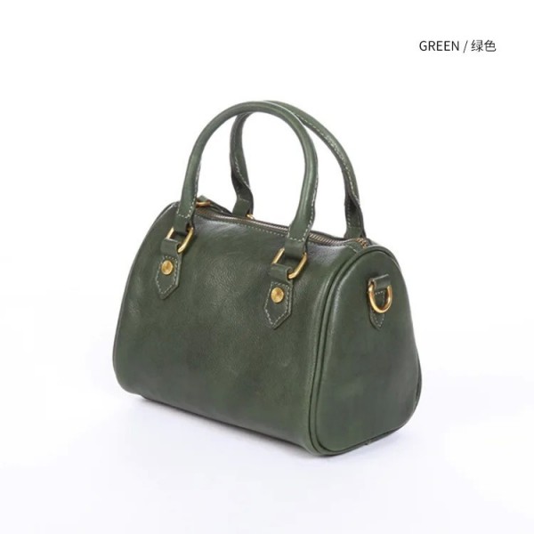 Sac messager rétro à une épaule pour dames, cuir, mini sac Boston|80,09 €|OKKO MODE