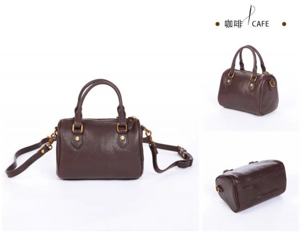 Sac messager rétro à une épaule pour dames, cuir, mini sac Boston|80,09 €|OKKO MODE