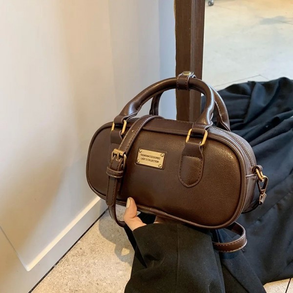 Sac à bandoulière unique européen et américain, sac oreiller Boston Valive en - rétro et célèbre sur Internet|25,19 €|OKKO MODE