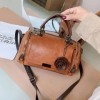 Sac à main en cuir PU avec pendentif de fleur pour femmes, sac bandoulière élégant Boston Bag|24,29 €|OKKO MODE