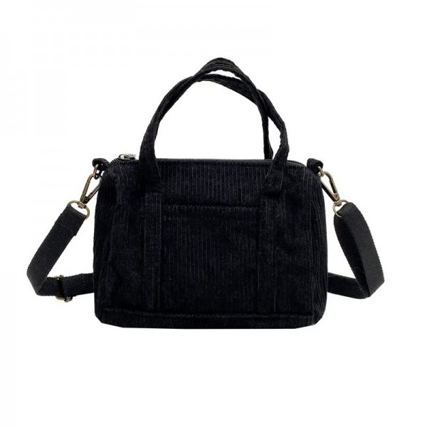 Sac à main en velours côtelé pour femme, style japonais retro auto|8,09 €|OKKO MODE