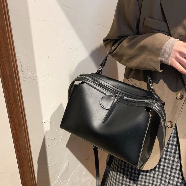 Sac à main en cuir PU de grande capacité pour femme, sac messager et fourre-tout 600 - Haute qualité|19,13 €|OKKO MODE