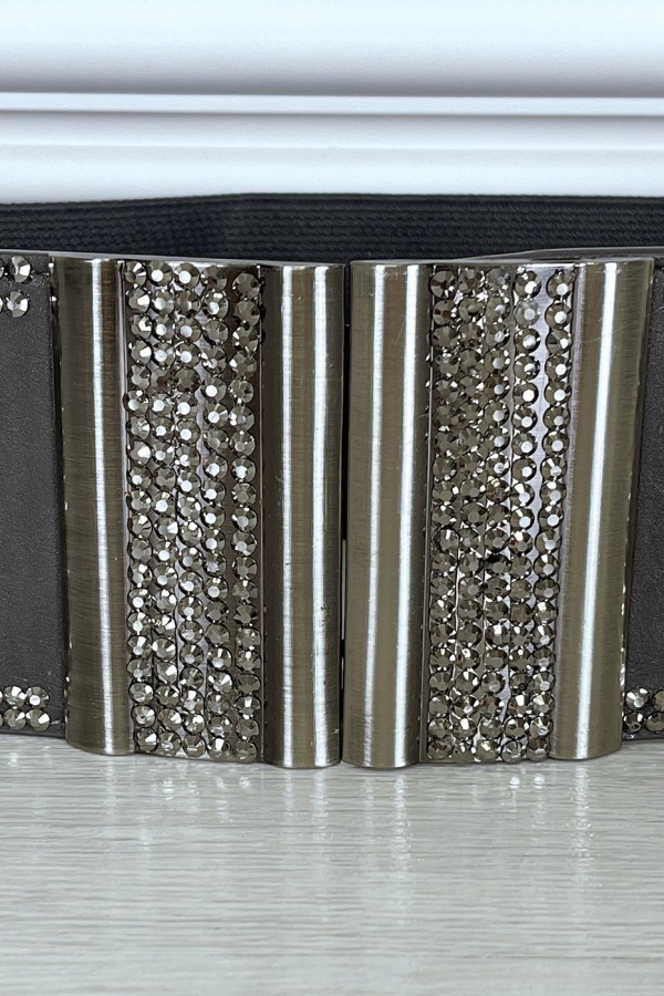 Ceinture ajustable avec strass - 2