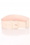 Ceinture rose large, boucle rectangle et attaches. SG-0418 - 1