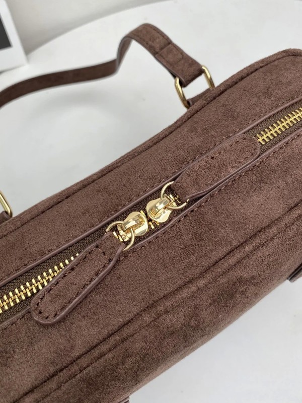 Sac à main patchwork en daim givré pour femmes tendance 2025|32,39 €|OKKO MODE