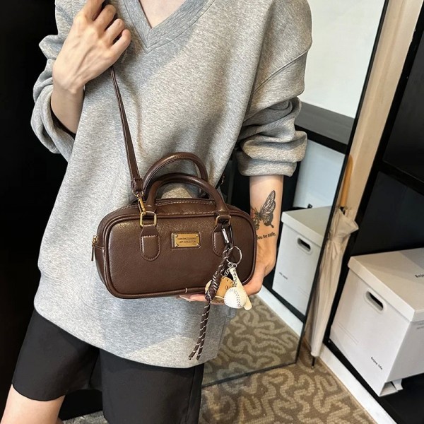 Sac bandoulière rétro femme tout-en-un automne hiver Literbowling|25,19 €|OKKO MODE